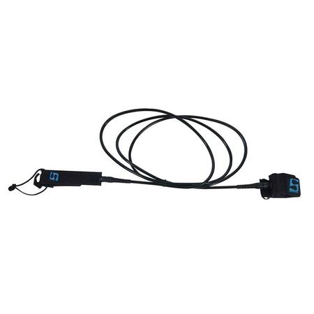 SURFSTOW Sup Leash Straight Ankle, Black - 10 ft. 50120